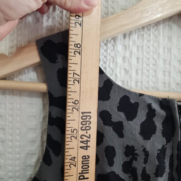 Harajuku Mini Girls Black and Gray Leopard Print Dress Size 14/16 - Picture 14 of 14